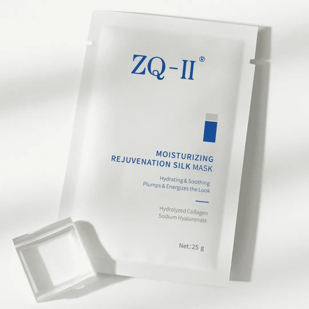 ZQ-II Maschera di seta per il ringiovanimento idratante: idratazione leggera e cure lenitive per tutti i tipi di pelle