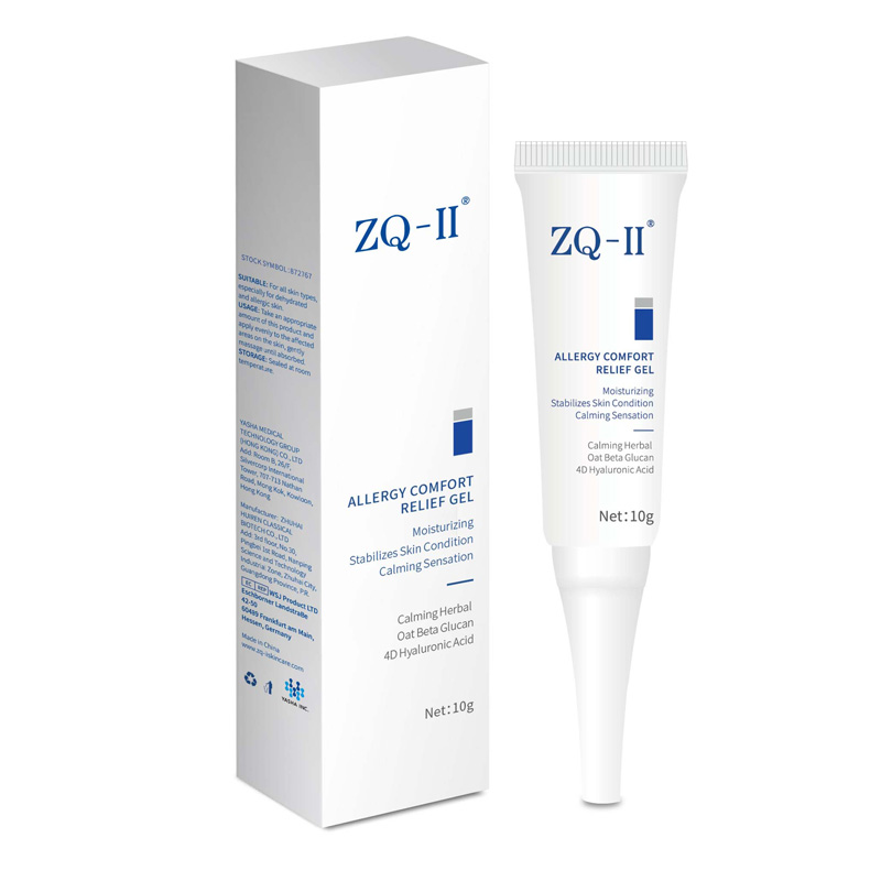Gel antiallergico per alleviare il comfort