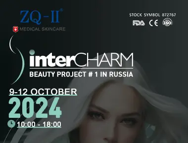 ZQ-II brilla a Intercharm Mosca 2024: una vetrina di successo delle innovazioni per la cura della pelle